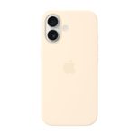 Apple Silikon Case mit MagSafe für Apple iPhone 17 (Vanille)