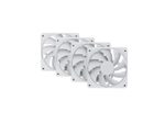 HYTE Lüfter FA12 4er Pack 120mm snow white weiß