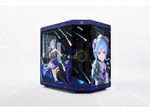 HYTE PC-Gehäuse Y70 Hoshimachi Suisei ATX Midi-Tower schwarz-blau