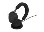 Jabra Evolve3 75 UC Stereo Headset On-Ear schwarz
