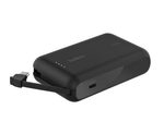 Belkin BoostCharge Powerbank 10K mit integriertem Kabel, schwarz