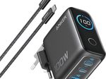 Anker 100W 3-Port Ladegerät mit USB-C Kabel, schwarz