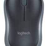Logitech M185 kabellose Maus - Swift Gray
