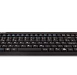 KeySonic KSK-3230IN kabelgebundene Mini Tastatur - QWERTY UK - schwarz