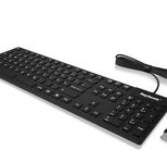 KeySonic KSK-8030IN kabelgebundene Tastatur - QWERTZ DE - schwarz