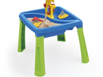 DOLU 3-in-1 Sand und Wasser Kreativtisch blau grün