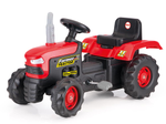 DOLU Kinder Trettraktor rot