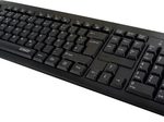 Schwaiger WKB1000 013 kabellose Tastatur - QWERTZ DE - schwarz