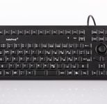 GETT Induproof 3 kabelgebundene Silikontastatur Industriell - QWERTZ DE - schwarz