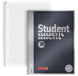 BRUNNEN Collegeblock Student Premium DIN A4 kariert