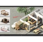 LG CreateBoard 86TR3DQ-B Signage Touch Display 218,44 cm (86 Zoll)