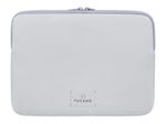 Tucano One sleeve MacBook Neo 13" Neopren-Hülle silber