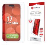 DISPLEX Panzerglas (10H, 2D) für Apple iPhone 17 Pro Max