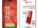 DISPLEX Premium Glas (Full Cover) Antireflex für Apple iPhone 17/17 Pro