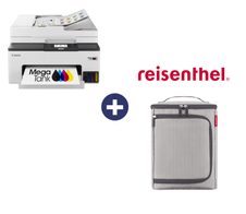 Canon MAXIFY GX2051 Tintenstrahl-Multifunktionsdrucker inkl. Reisenthel coolerbox herringbone grey