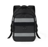 DICOTA Rucksack Reflektierend 25 Liter Schwarz