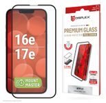 DISPLEX Premium Panzerglas (Full Cover, 10H) für Apple iPhone 16e/17e