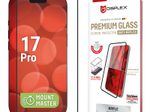 DISPLEX Premium Anti-Reflex Panzerglas (super-entspiegelt, FC, 10H) für Apple iPhone 17 Pro