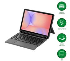 4smarts Tastatur Case Solid Pro QWERTZ für Samsung Galaxy Tab S10 Lite