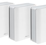 ASUS ZenWiFi BT8 Tri-Band WiFi 7 Smart AiMesh Extendable Router 3er Pack, weiß