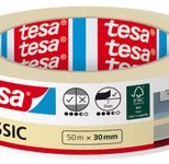 tesa Kreppband CLASSIC 30,0 x 50,0 (mm x m) beige