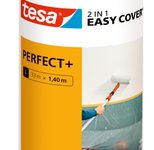 tesa Abdeckfolie EASY COVER® PERFECT+ L 140,0 x 33,0 (cm x m) transparent