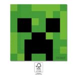 Procos Minecraft-Party zweilagige Papierservietten