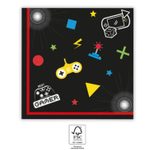 Procos Gaming Party zweilagige Papierservietten