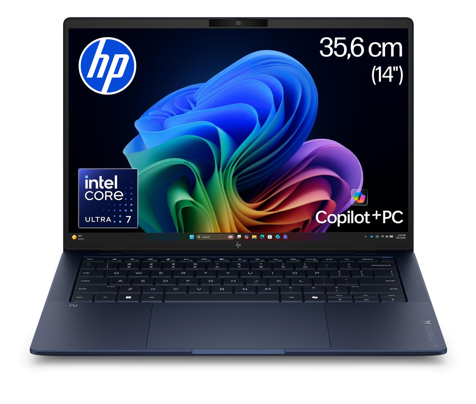 HP EliteBook X G2i Intel® Core™ Ultra 7 356H Notebook Next Gen AI PC 35,6 cm (14") video preview