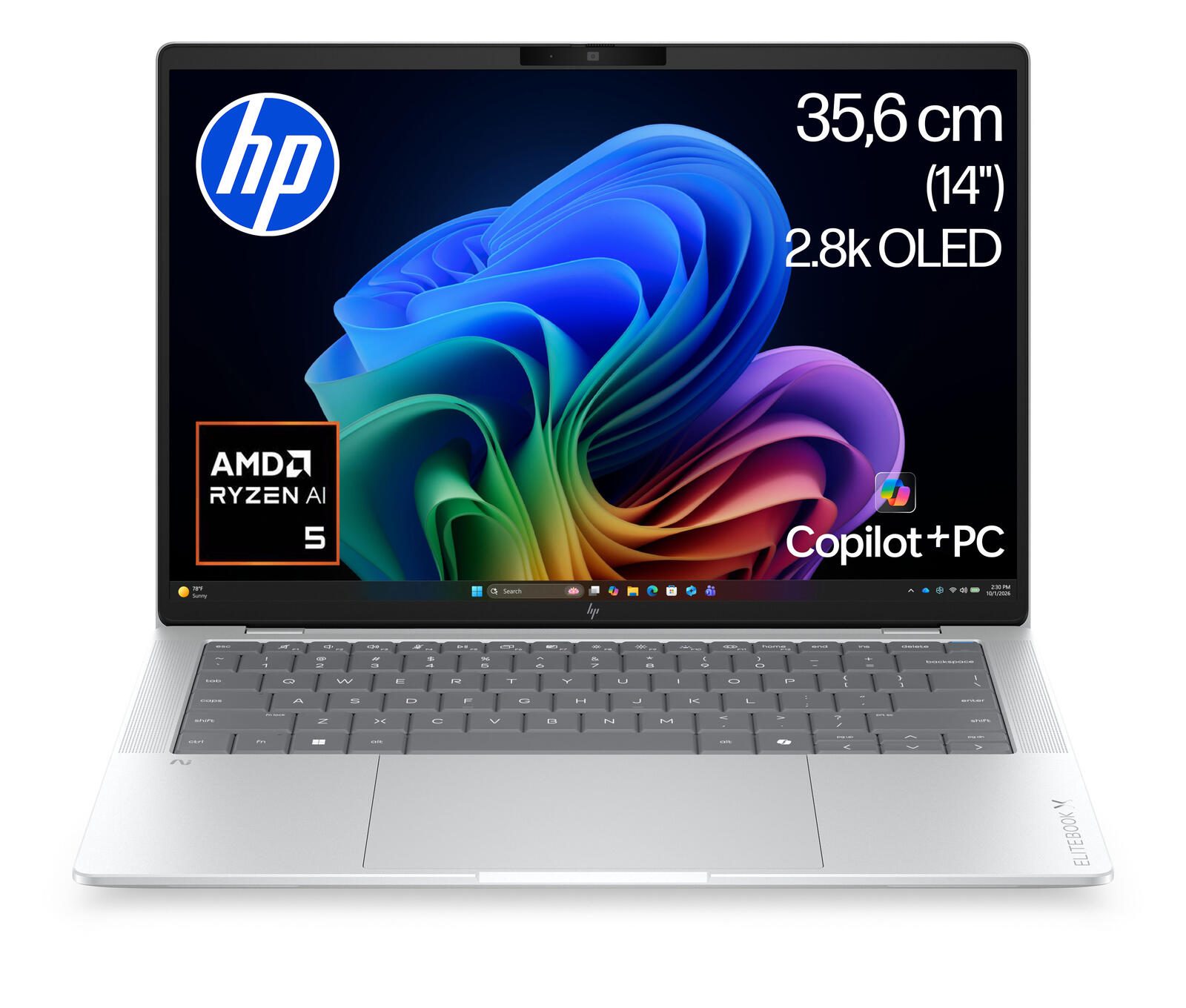 HP EliteBook X G2a AMD Ryzen™ AI 5 435 Notebook Next Gen AI PC 35,6 cm (14") video preview