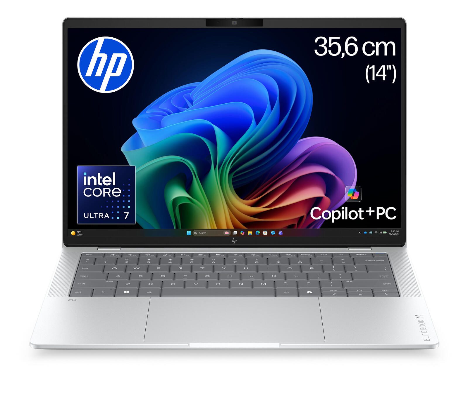 HP EliteBook X G2i Intel® Core™ Ultra 7 356H Notebook Next Gen AI PC 35,6 cm (14") video preview