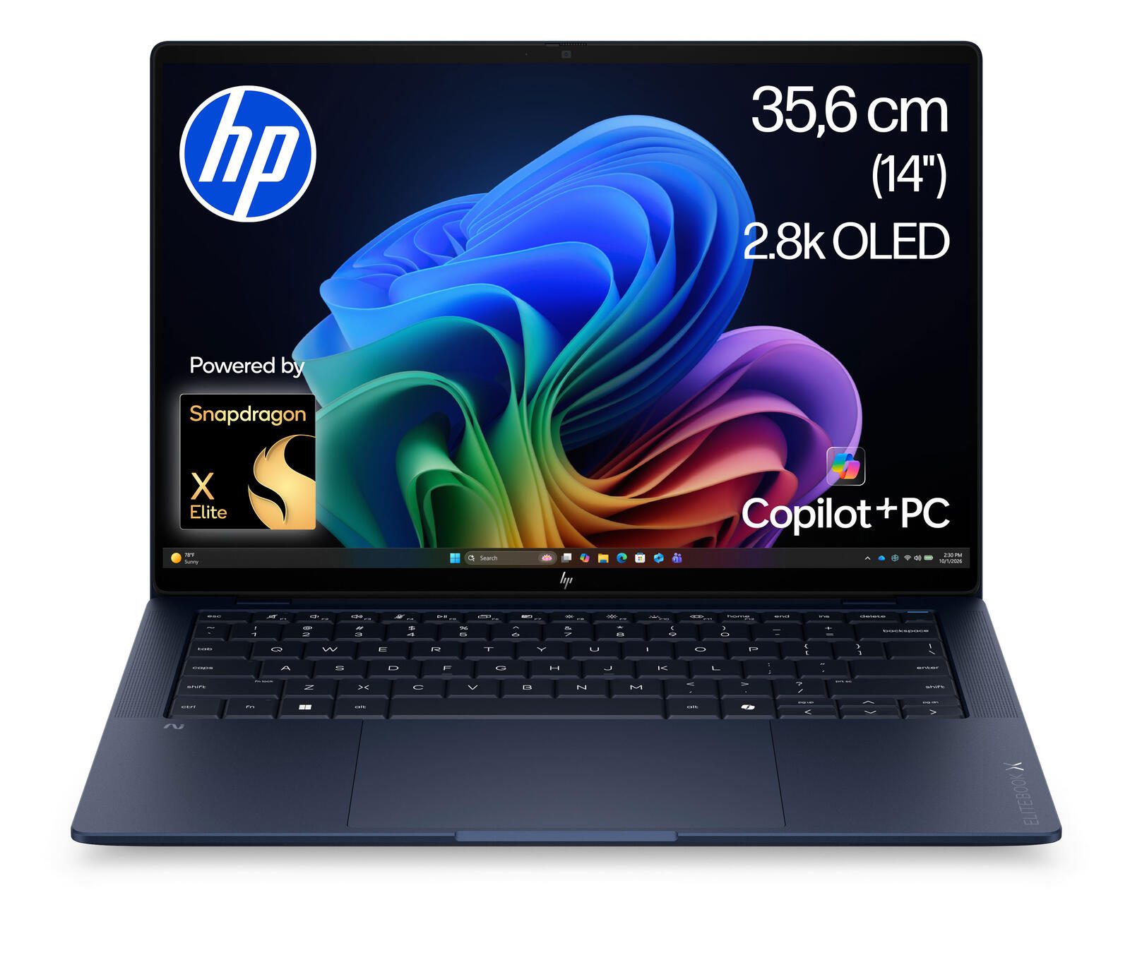 HP EliteBook X G2q Snapdragon® X2 Elite X2E-90-100 Notebook Next Gen AI PC 35,6 cm (14") video preview