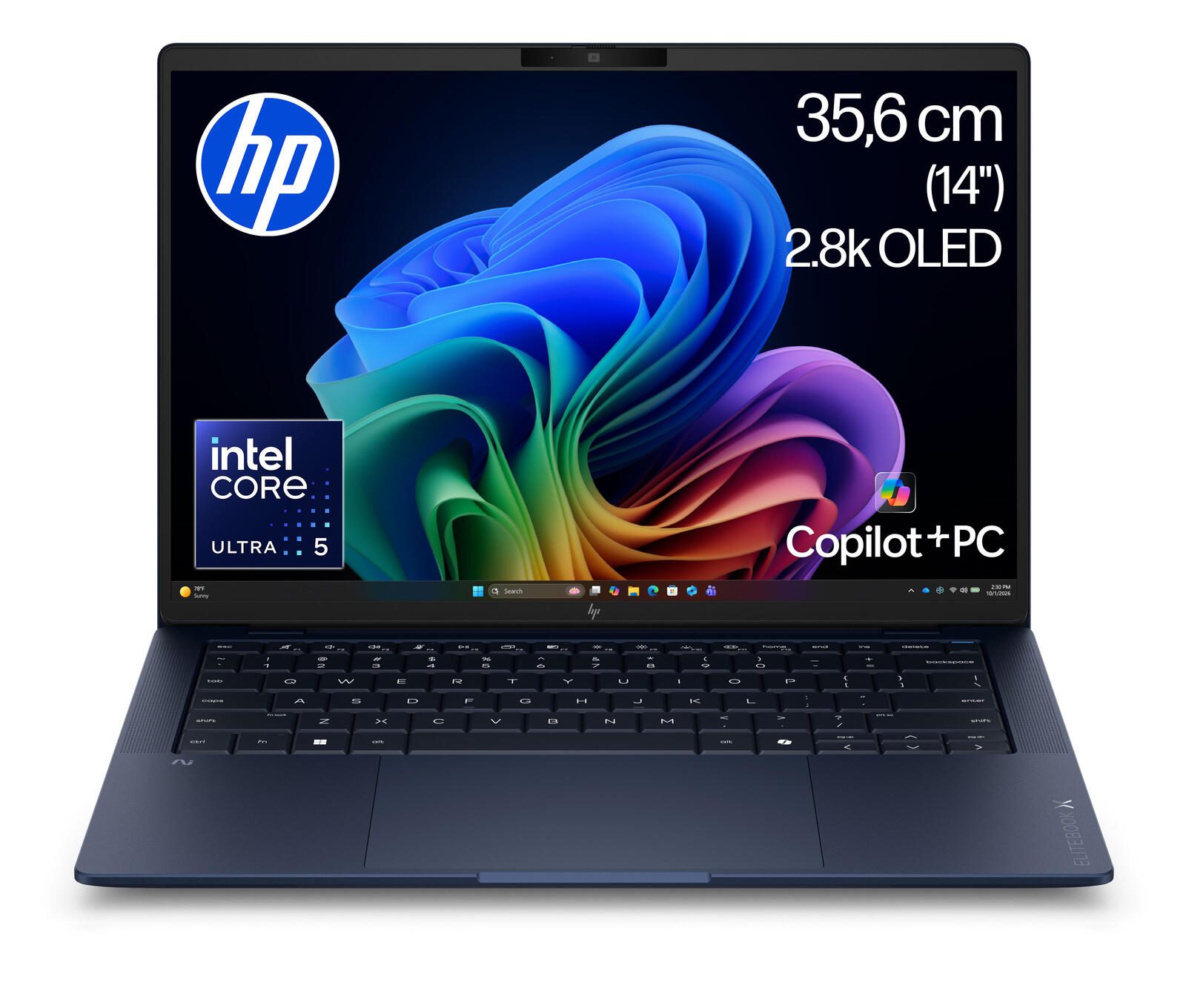 HP EliteBook X G2i Intel® Core™ Ultra 5 325 Notebook Next Gen AI PC 35,6 cm (14") video preview