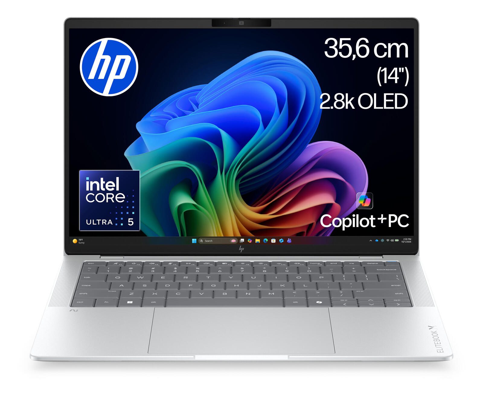 HP EliteBook X G2i Intel® Core™ Ultra 5 325 Notebook Next Gen AI PC 35,6 cm (14") video preview