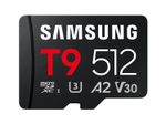 Samsung T9 microSDXC™ UHS-I Speicherkarte - 512 GB mit USB-Kartenleser