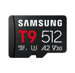 Samsung T9 microSDXC™ UHS-I Speicherkarte - 512 GB mit USB-Kartenleser