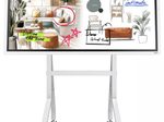 Samsung Flip WM65FX Flipchart 164 cm 65 Zoll inkl. Neomounts MOVE go Flip FL50-515WH1 Rollwagen