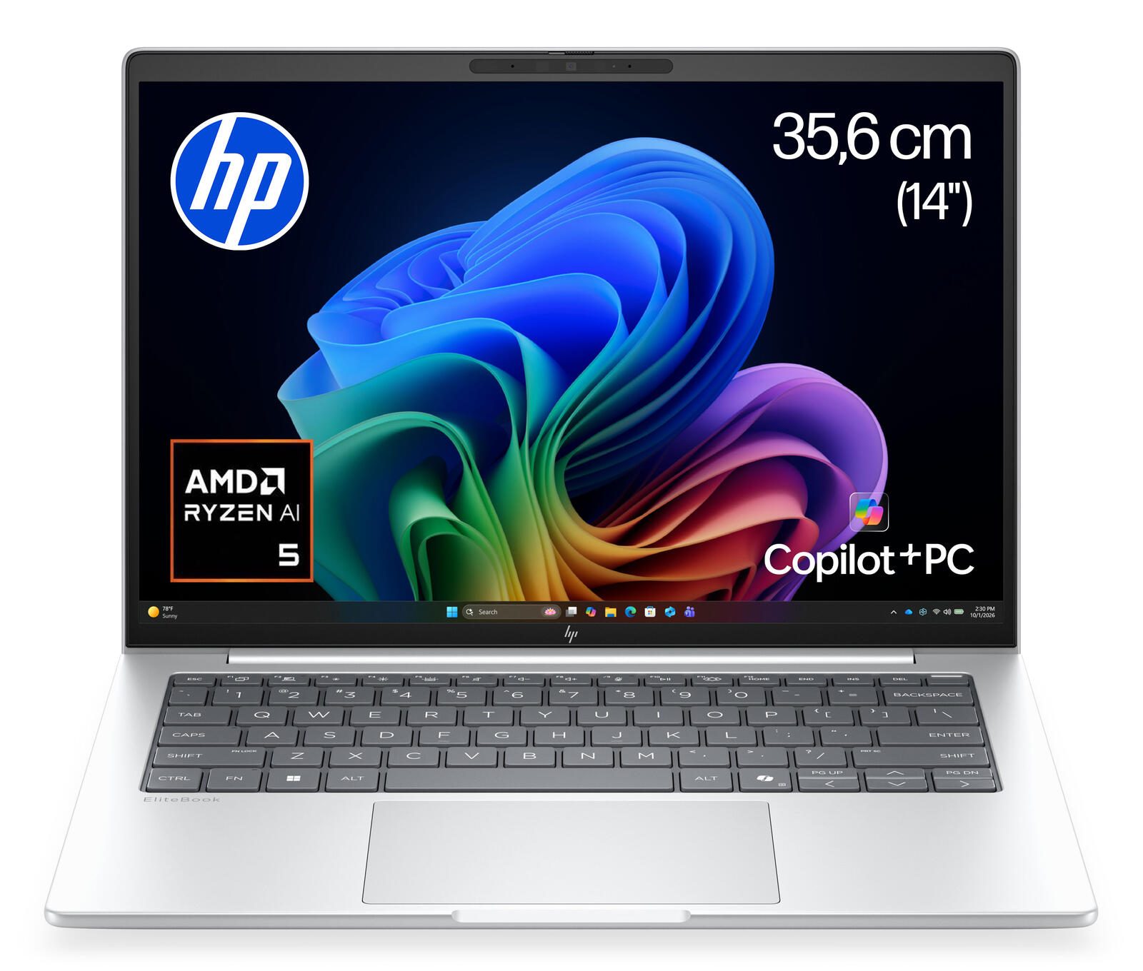 HP EliteBook 8 G2a AMD Ryzen™ AI 5 435 Notebook Next Gen AI PC 35,6 cm (14") video preview