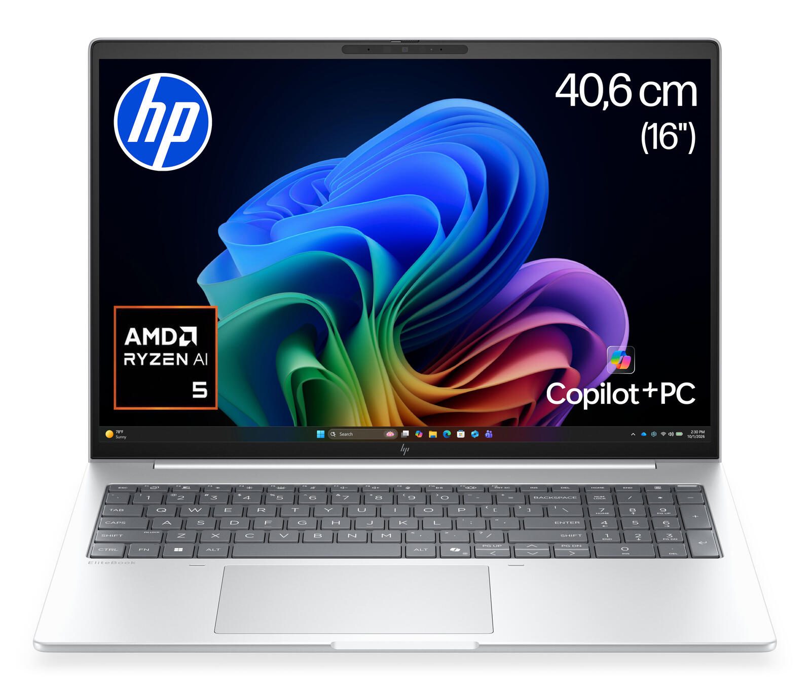 HP EliteBook 8 G2a AMD Ryzen™ AI 5 435 Notebook Next Gen AI PC 40,6 cm (16") video preview