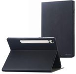 Accezz Classic Klapphülle für das Samsung Galaxy Tab S10 Ultra / Tab S9 Ultra - Schwarz
