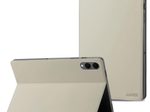 Accezz Classic Klapphülle für das Samsung Galaxy Tab S11 Ultra - Greige