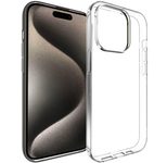 Accezz Clear TPU Backcover für das Apple iPhone 15 Pro - Transparent