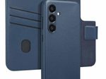 Accezz 2-in-1 Klapphülle aus Leder mit MagSafe für das Samsung Galaxy S24 - Nightfall Blue
