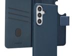 Accezz 2-in-1 Klapphülle aus Leder mit MagSafe für das Samsung Galaxy S26 Plus - Nightfall Blue