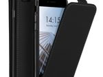 Accezz Flip Case für das Apple iPhone SE (2022 / 2020) / 8 / 7 - Schwarz