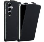 Accezz Flip Case für das Samsung Galaxy S24 FE - Schwarz