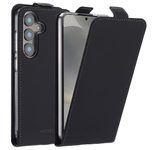 Accezz Flip Case für das Samsung Galaxy S25 - Schwarz