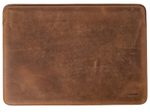 Accezz Leather Laptop Hülle fur das Apple MacBook 16 Zoll - Laptop Sleeve - Cognac