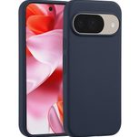 Accezz Liquid Silikoncase für das Google Pixel 11 / 11 Pro / 10 / 10 Pro - Dunkelblau