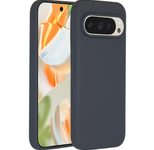 Accezz Liquid Silikoncase für das Google Pixel 9 / 9 Pro - Dunkelblau
